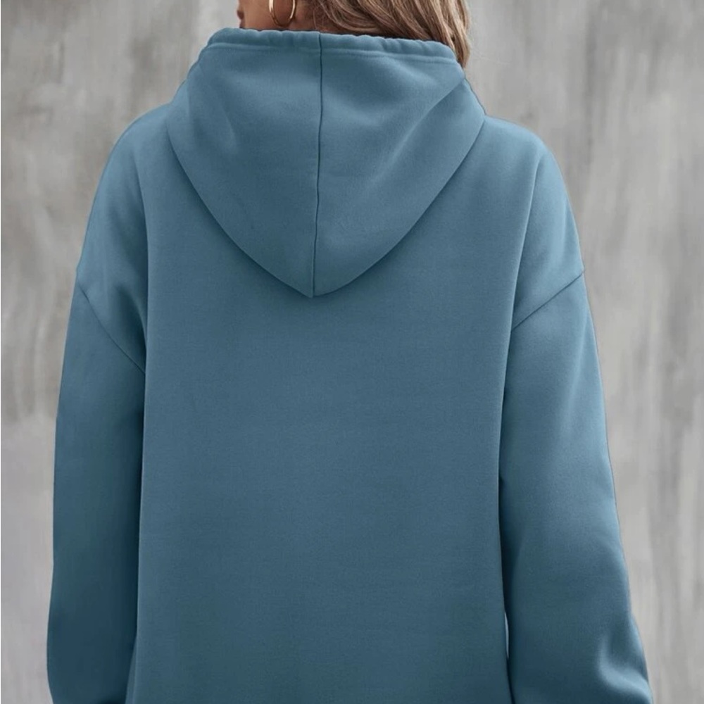 New graphic print hoodie sweatshirt - Picture 4 of 6